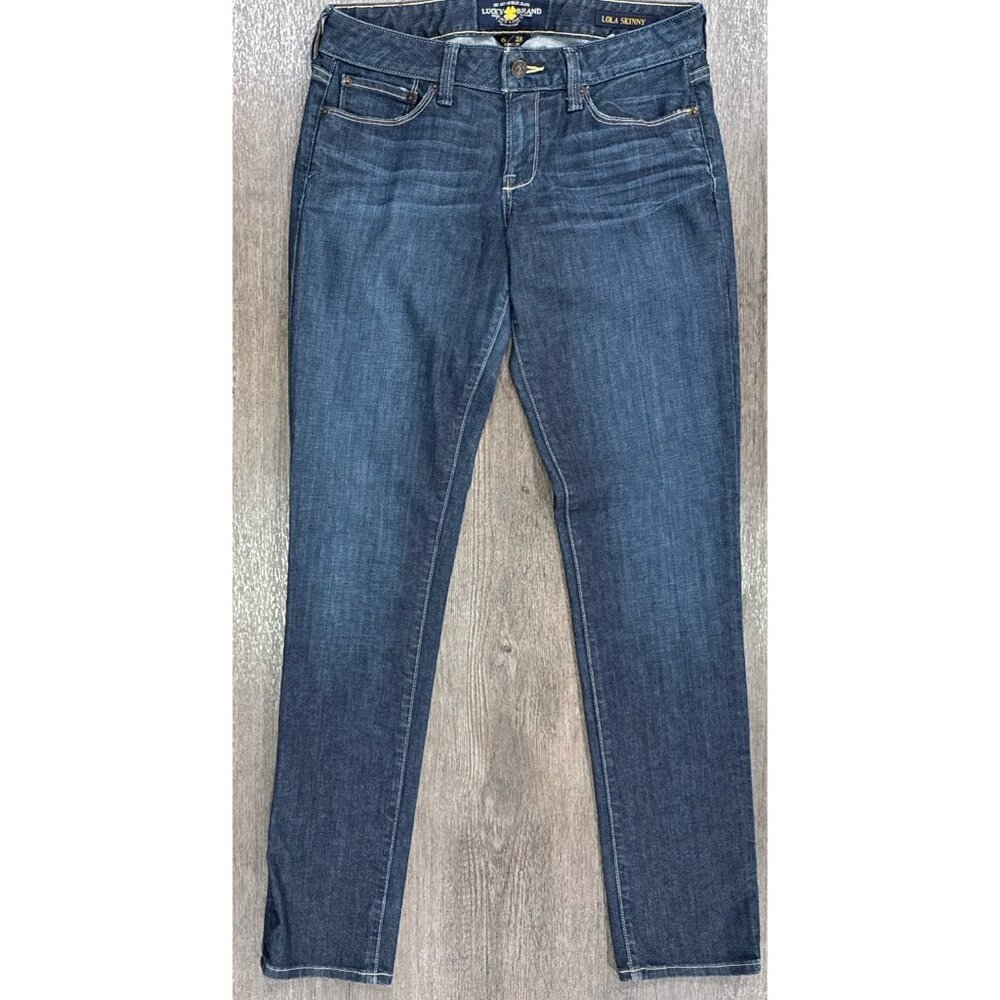 Lucky Brand Lola Skinny Jeans Womens Size 6/28 Regular